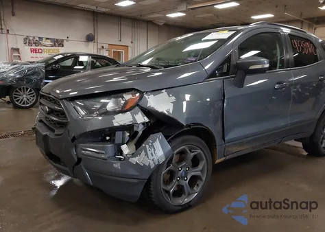 2018 Ford Ecosport Ses из США, поврежденный, VIN MAJ6P1CL6JC187882